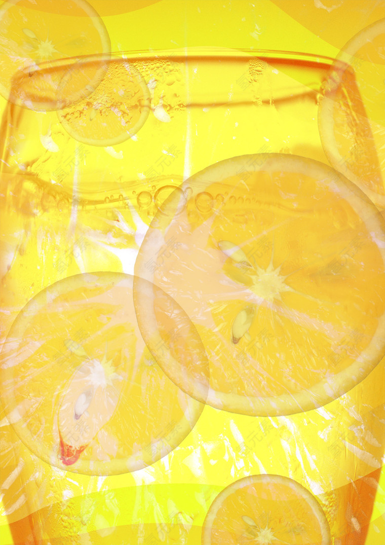橙子饮料水果饮料