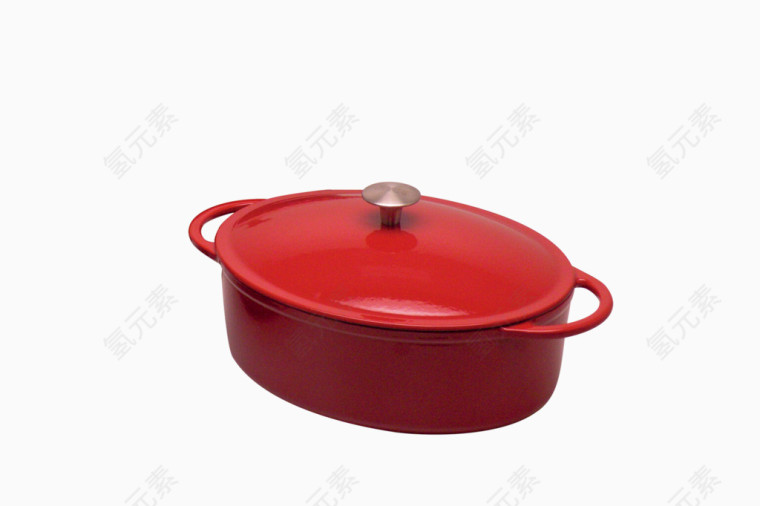 红色喜庆锅具