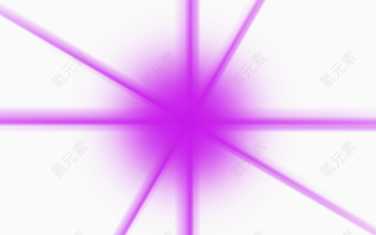 紫色十字星光