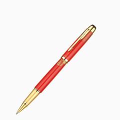 红色的钢笔