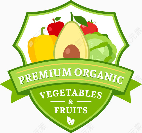 水果 蔬菜 标签