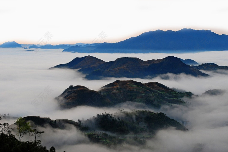 高山云海