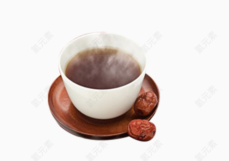 热腾桂圆红枣茶