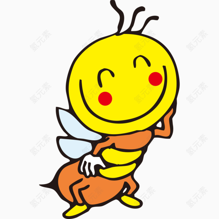 蜜蜂卡通人物形象