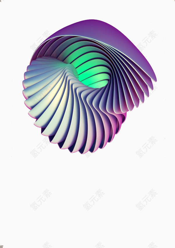 紫色科技螺旋