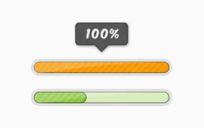 简单风格进度条设计下载