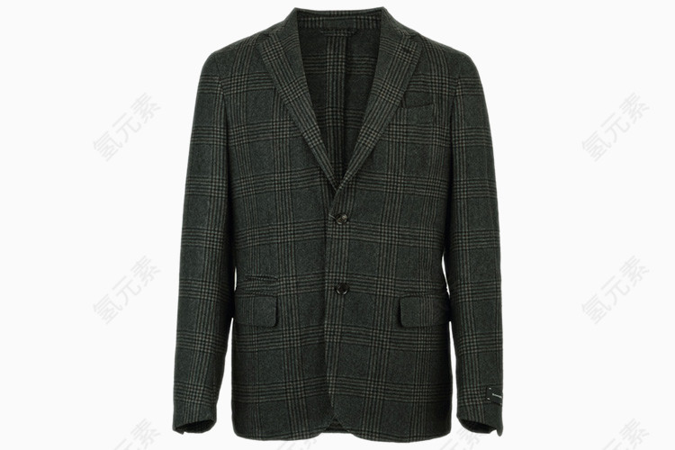纯羊绒规则领型长袖商务休闲男士西装