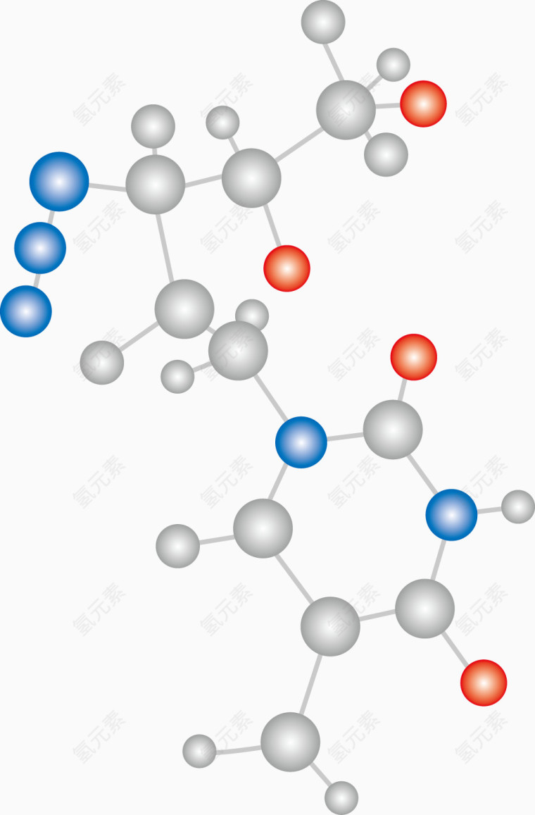 分子结构图片模型