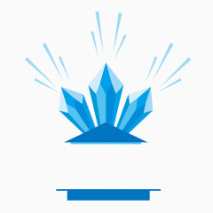 水晶logo通用素材