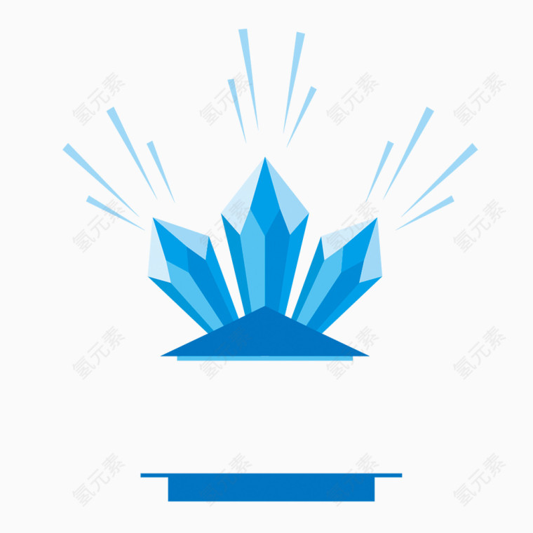 水晶logo通用素材