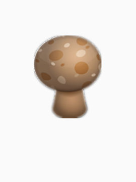 有斑点的小蘑菇