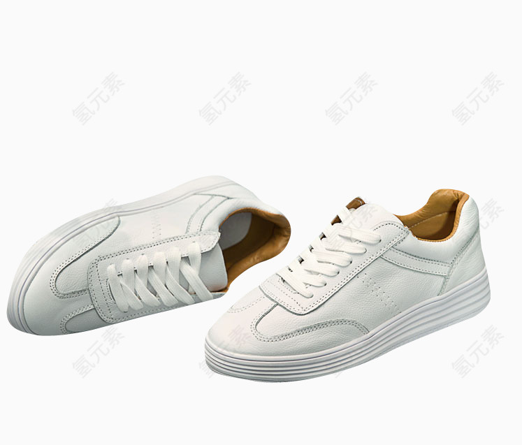 百搭白鞋运动鞋素材