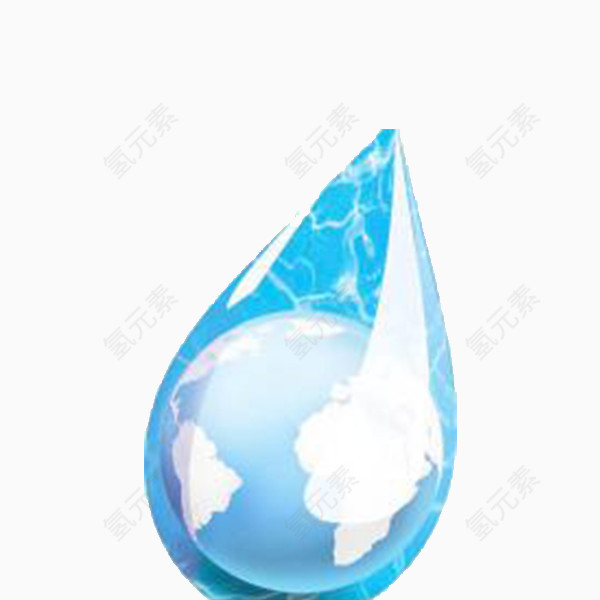 水滴里的地球