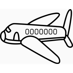 飞机素描