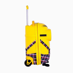小黄人侧面行李箱