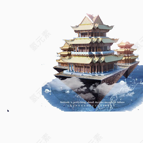 中国寺庙素材