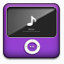 紫色的ipod图标