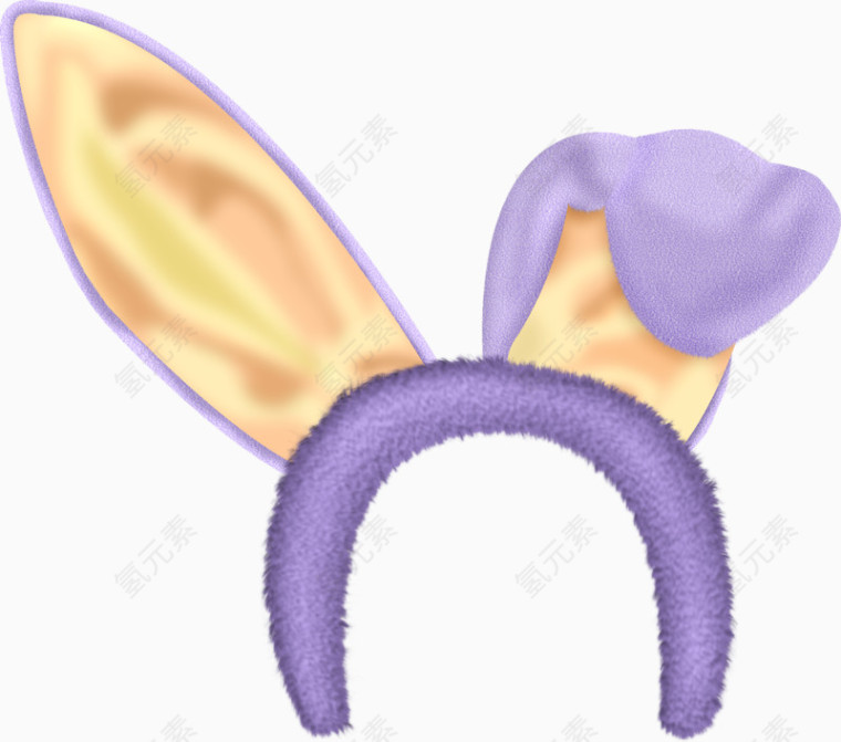 兔耳朵发卡