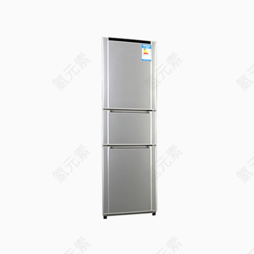一台灰色的冰箱