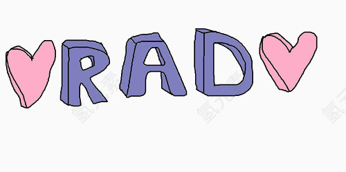 心形rad