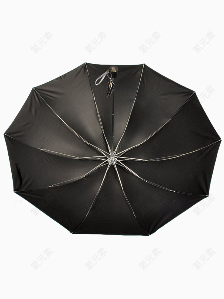 折叠防紫外线黑胶全自动天堂伞