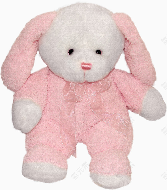 粉色兔兔熊