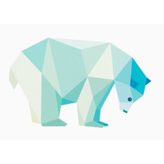 扁平式北极熊