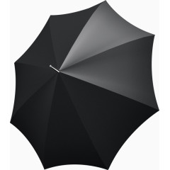 黑色雨伞手绘