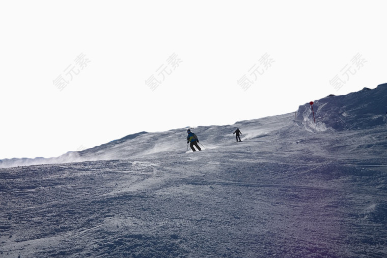 白色滑雪场