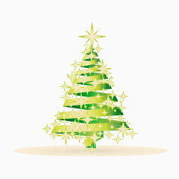 绿色圣诞树