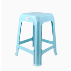蓝色塑料高凳子