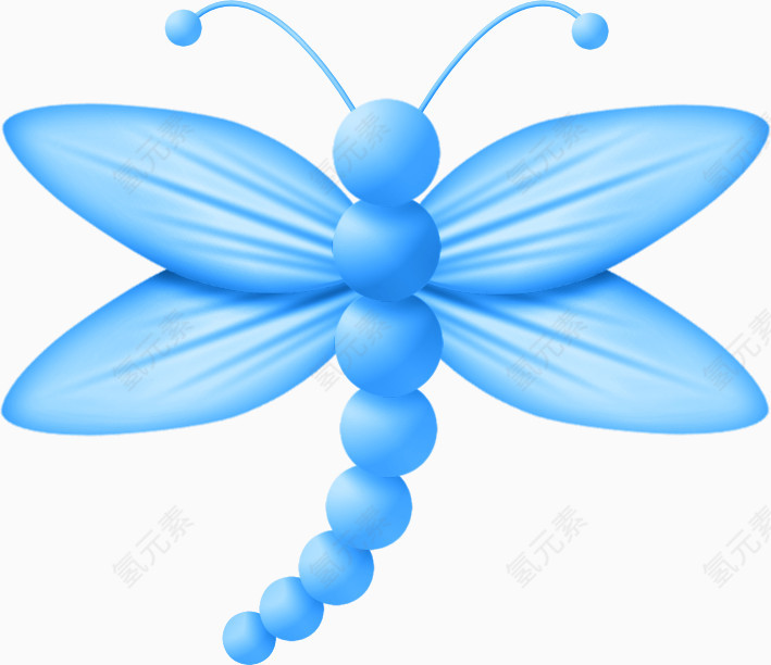 蓝色小蜻蜓