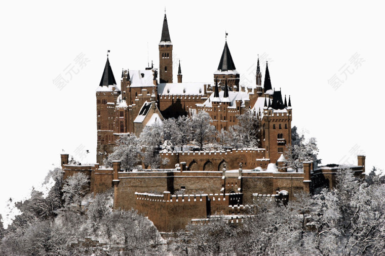 雪山上的城堡
