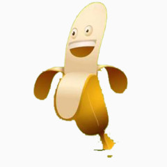 卡通表情香蕉