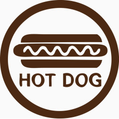 热狗HOT DOG矢量AI