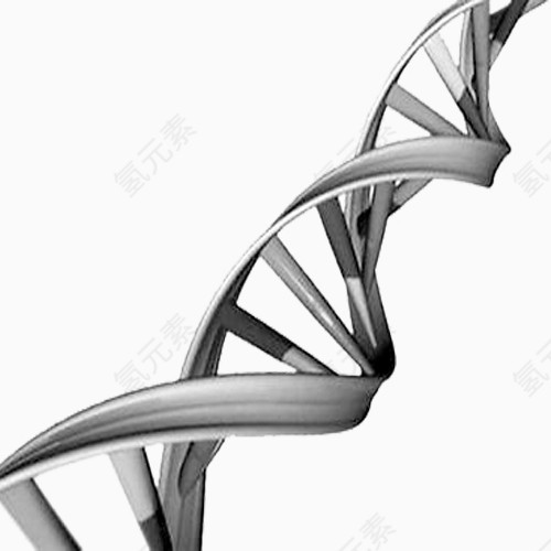 银色螺旋基因图片