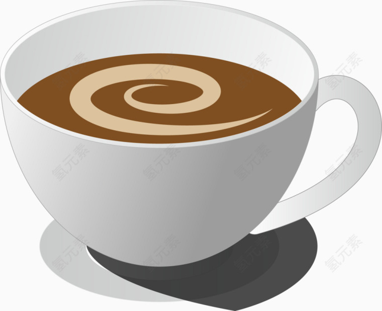 一杯咖啡矢量图