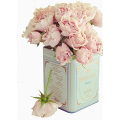 粉色玫瑰婚礼花束
