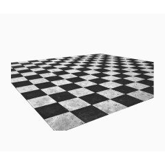 黑白相间地毯创意设计