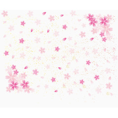 樱花粉色背景底纹