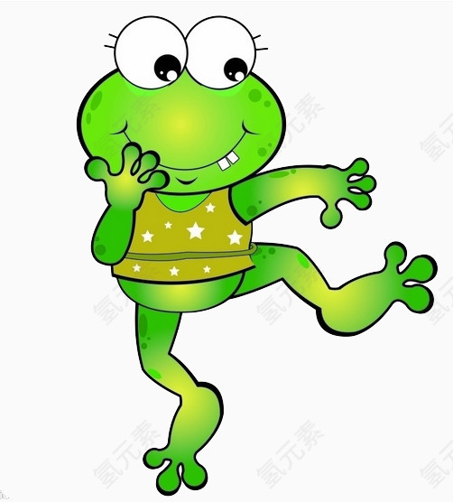 爱跳舞的小青蛙