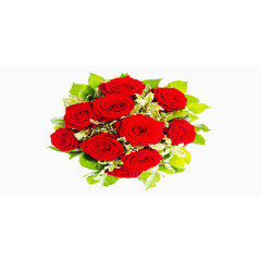 红色玫瑰爱情装饰素材