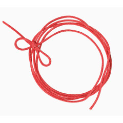 红色漂亮绳子圆环