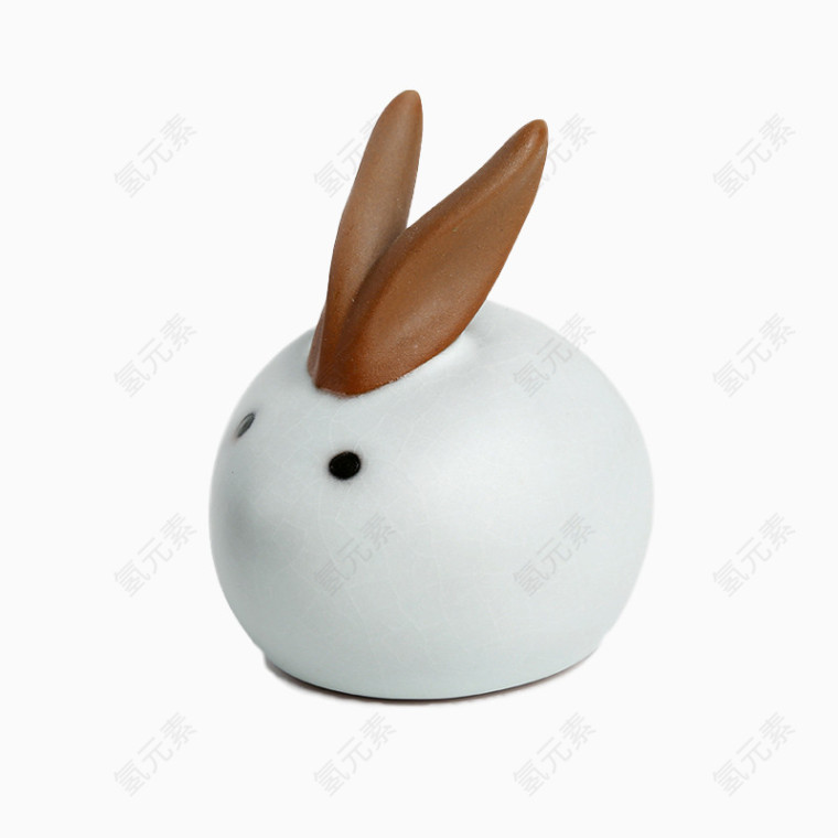 十二生肖兔子陶瓷兔子