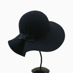 黑色女帽