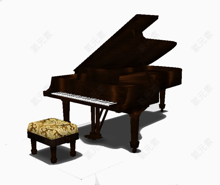 钢琴凳子