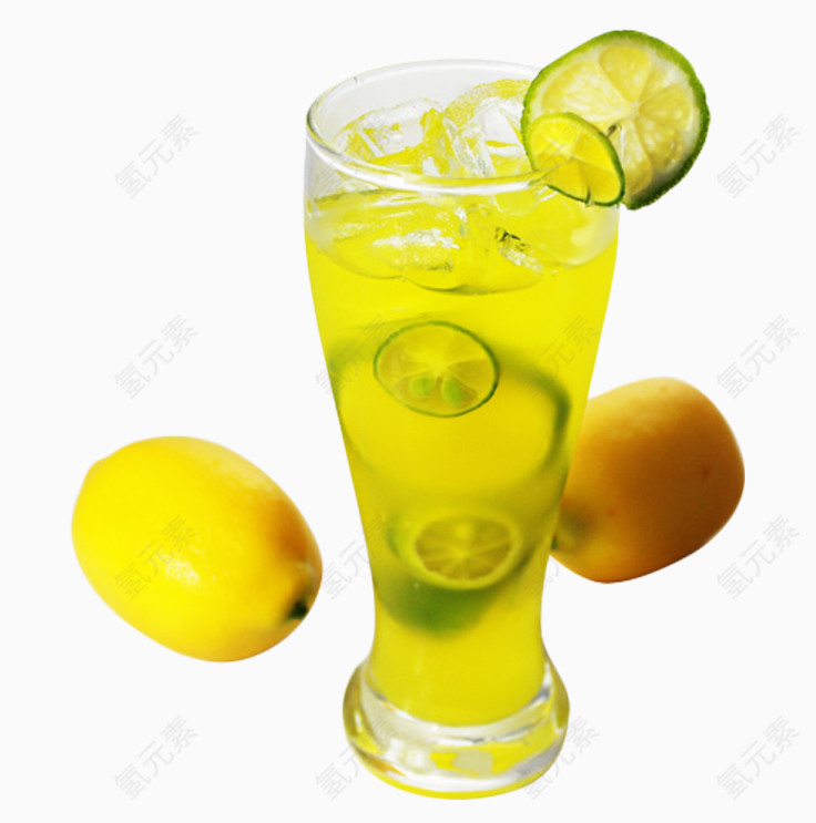 柠檬汁素材图片