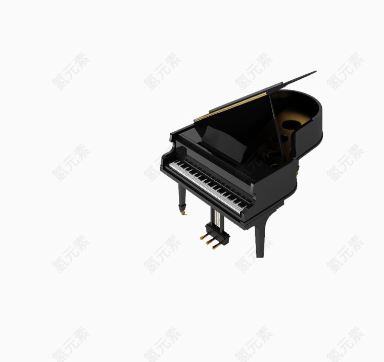 3D钢琴