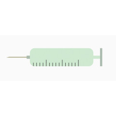 卡通注射器素材矢量