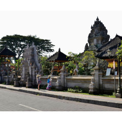 巴厘岛圣泉寺建筑图片